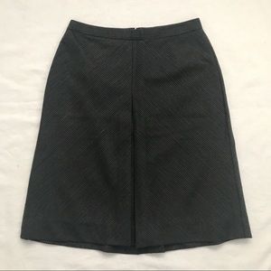 GAP Grey A-line Wool Skirt